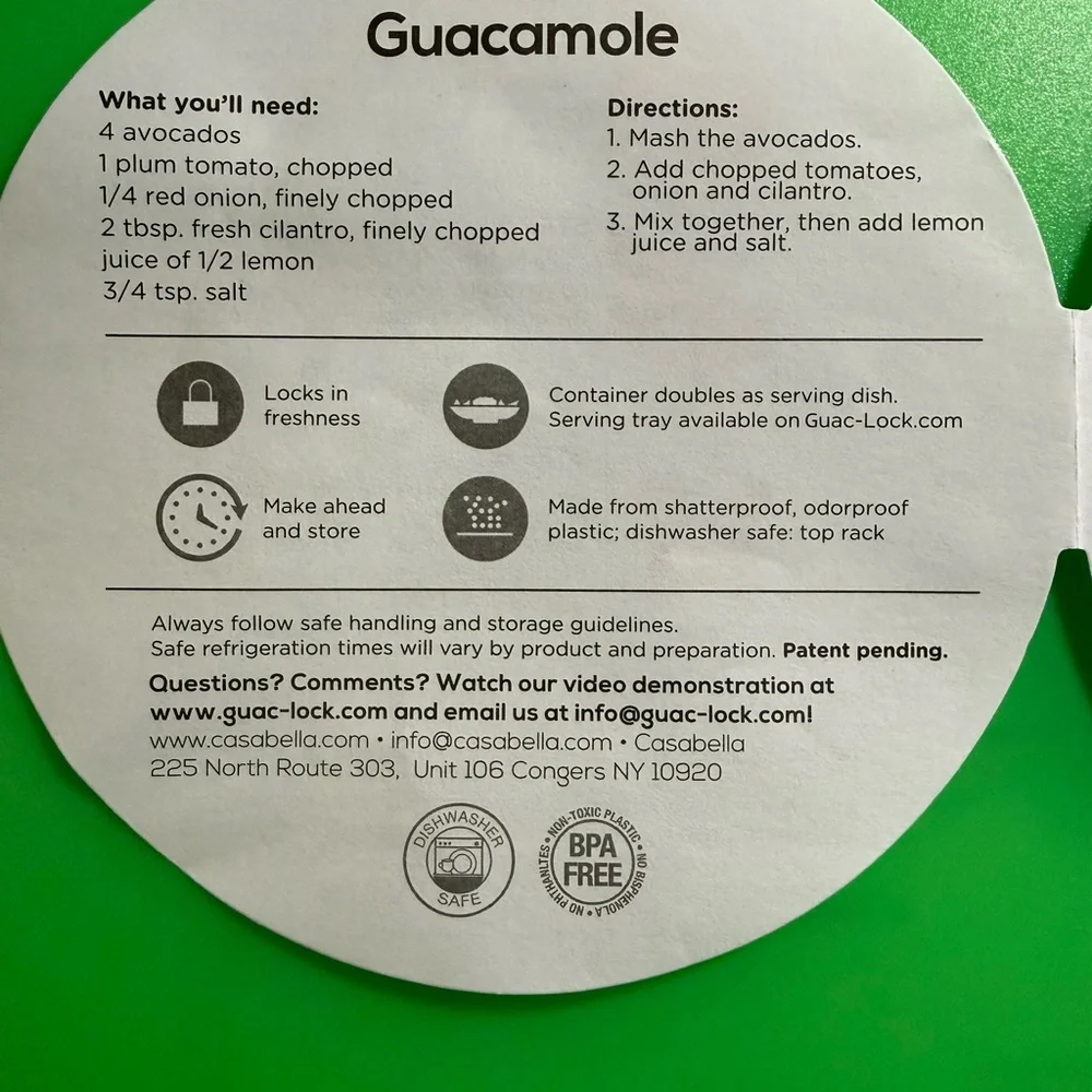 Guac-Lock Avocado Storage Container Set from Williams Sonoma